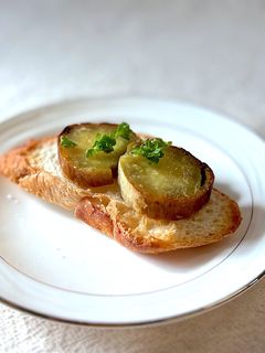 焼き芋バタートースト-レシピのメイン写真