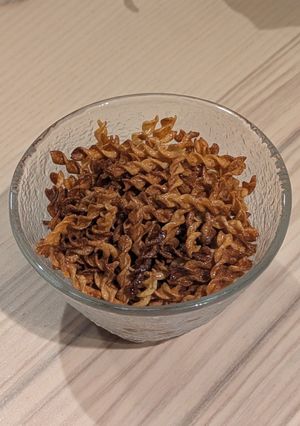 サクサク！パスタスナック-レシピのメイン写真