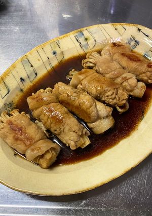 簡単時短！えのきの豚巻き-レシピのメイン写真