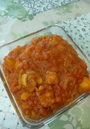 スパイシーチキンポテト　トマト煮-レシピのメイン写真