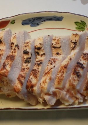 鶏むね肉の酒粕漬け（63℃低温調理）-レシピのメイン写真