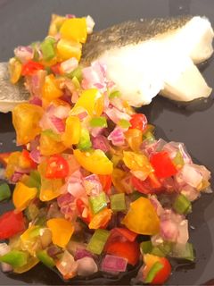 タラの塩麹サルサソースかけ-レシピのメイン写真