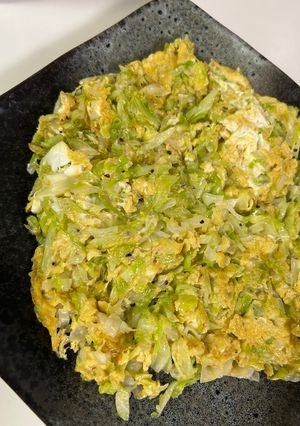卵とキャベツのバター炒め-レシピのメイン写真