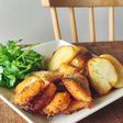 鮭とジャガイモレモンバター焦がし醤油弁当