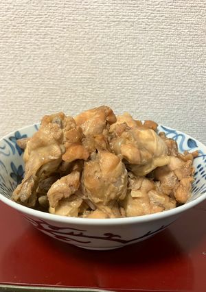 鶏手羽元の甘辛さっぱり煮😋ほろほろ柔らか-レシピのメイン写真