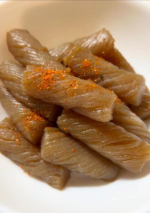 ねじりこんにゃくの煮物-レシピのメイン写真