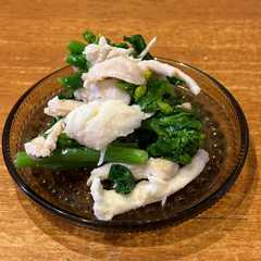รูปของ 菜の花・ささみのカプレーゼ