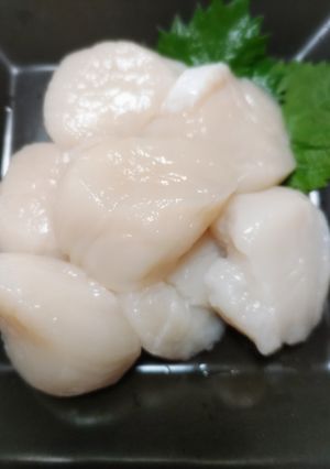 冷凍ホタテの解凍方法(塩水)-レシピのメイン写真