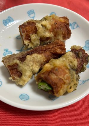 オクラちくわの磯辺揚げ-レシピのメイン写真