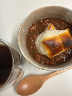 金時豆の黒糖ほうじ茶ぜんざい-レシピのメイン写真