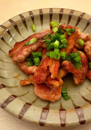 おつまみに！せせりのポン酢炒め-レシピのメイン写真