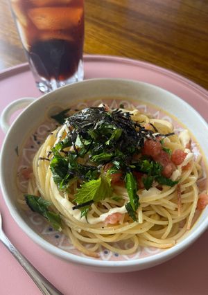 大葉と明太子のパスタ-レシピのメイン写真
