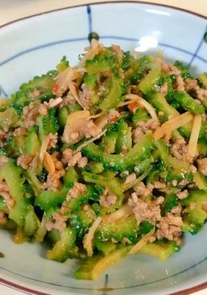 麻婆ゴーヤ-レシピのメイン写真