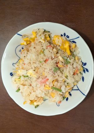 かに棒チャーハン-レシピのメイン写真