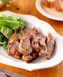 ラム肉のマリネ香草オーブン焼き