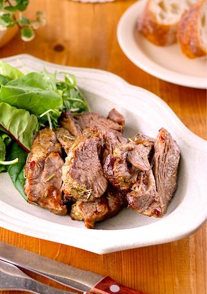 ラム肉のマリネ香草オーブン焼き-レシピのメイン写真
