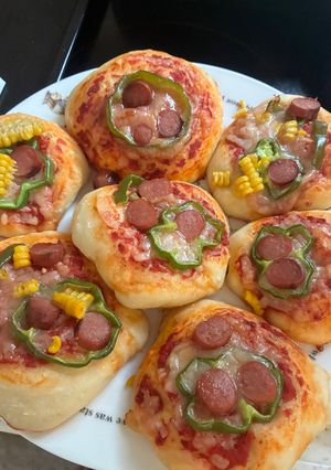 混ぜて簡単！スプーンで作るピザフォカッチャ-レシピのメイン写真