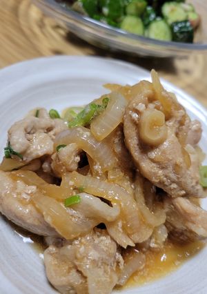お弁当にも♪豚こまで簡単しょうが焼き-レシピのメイン写真