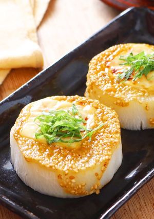 レンジで時短!大根の味噌ごまチーズ焼き-レシピのメイン写真