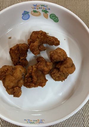 【保育園給食】鶏肉のきな粉から揚げ-レシピのメイン写真