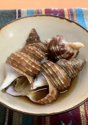 つぶ貝の煮付け-レシピのメイン写真
