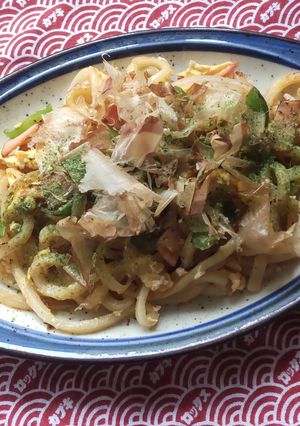 お昼に簡単！焼きうどん♪-レシピのメイン写真