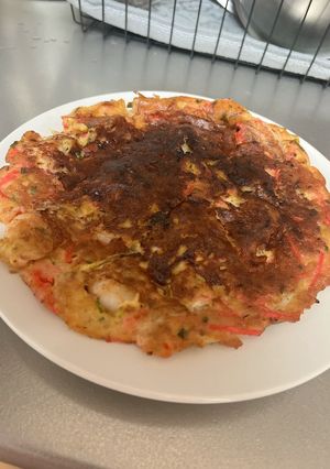 「キャベツ太郎」消費 海鮮お好み焼き-レシピのメイン写真