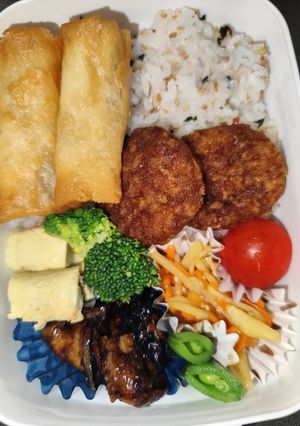 *高1男子 お弁当*𓌉𓇋 .*-レシピのメイン写真