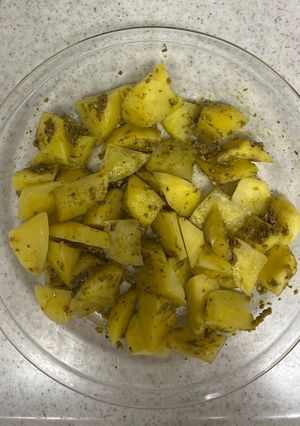 バジルゆでポテト-レシピのメイン写真