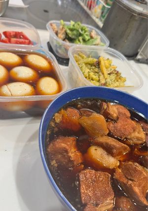 ラフテー　味付け卵もついで-レシピのメイン写真