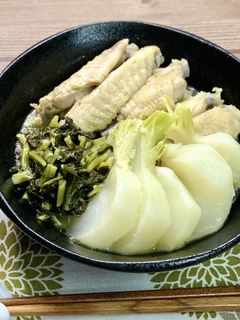 やわらか優しい*かぶと手羽中の旨塩煮*-レシピのメイン写真