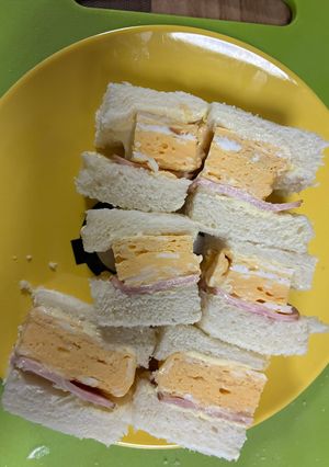 だし巻き卵のサンドイッチ🥪-レシピのメイン写真