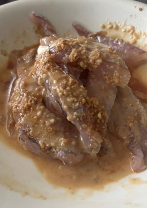 勘違いからできたごまあじ-レシピのメイン写真