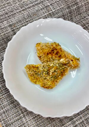 カレー白身魚パン粉焼き【ここから栄養士】-レシピのメイン写真