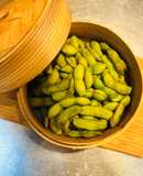 ホクホク！枝豆の蒸籠蒸し　せいろむし