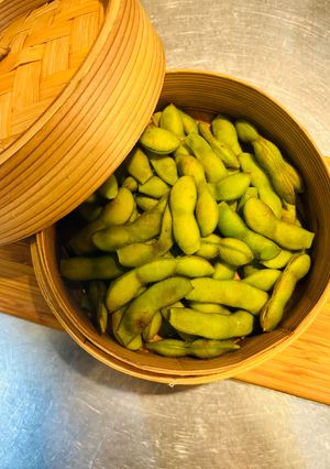 ホクホク！枝豆の蒸籠蒸し　せいろむし-レシピのメイン写真