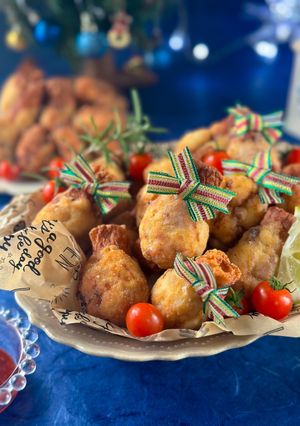 1つ34円！骨まで旨いクリスマスチキン-レシピのメイン写真