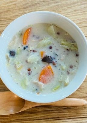 高きび豆乳スープ-レシピのメイン写真