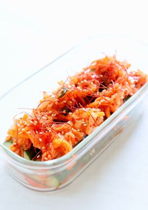 風味・食感良く【オイキムチ】-レシピのメイン写真