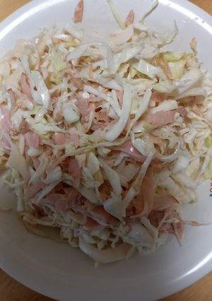 キャベツのツナマヨサラダ🎵-レシピのメイン写真