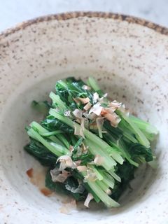 水菜のお浸し-レシピのメイン写真