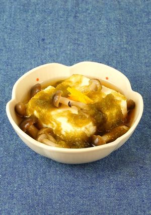 豆腐のとろろ昆布煮 ゆず風味-レシピのメイン写真
