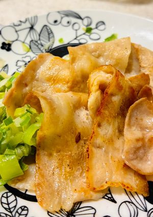 ネギで美味しい!豚バラ肉のごま油ネギ添え-レシピのメイン写真