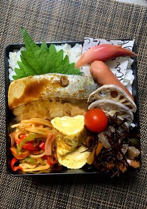10/13ﾖｯﾁｬﾝ☆ぶり照り焼きお弁当-レシピのメイン写真
