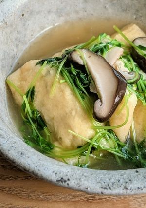 豆苗香る紅生姜入りのおふくろ煮-レシピのメイン写真