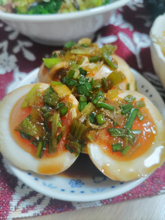 麻婆味玉※簡単レンジ副菜-レシピのメイン写真