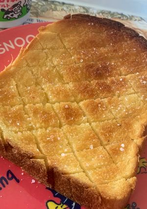 トーストアレンジ🍞塩はちみつバター-レシピのメイン写真
