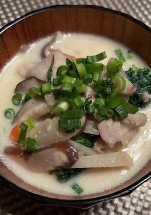 【腸活レシピ】朝食にもおすすめ！豆乳豚汁-レシピのメイン写真
