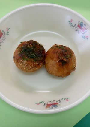 【学校給食】がんものたこ焼き風-レシピのメイン写真