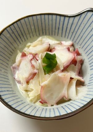 タコと玉ねぎのマヨネーズ和え-レシピのメイン写真
